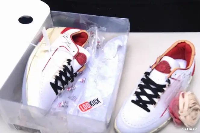 Rep Low Red White 2 Off-White Jordan SP DJ4375-106 Retro 0617